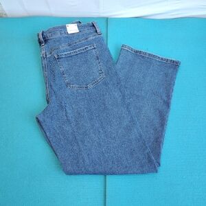 NWT Gloria Vanderbilt Relaxed Straight Jeans High Rise Size 14